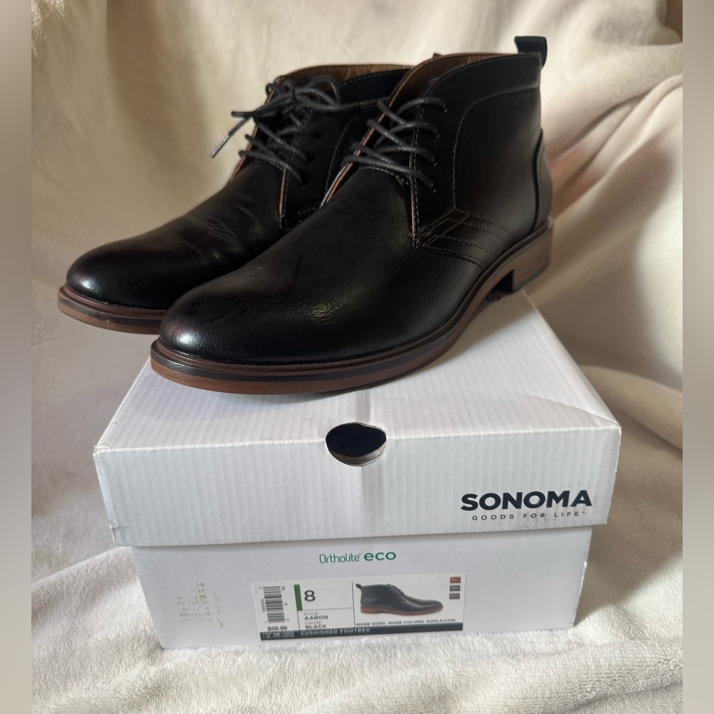 Sonoma men’s Aaron chukka lace up shoes